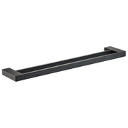 CERAM DOUBLE TOWEL RAIL 800MM CHROME & COLOURED FIL Kitchen Bathroom