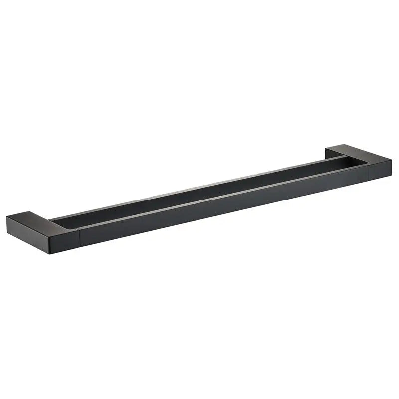CERAM DOUBLE TOWEL RAIL 800MM CHROME & COLOURED FIL Kitchen Bathroom