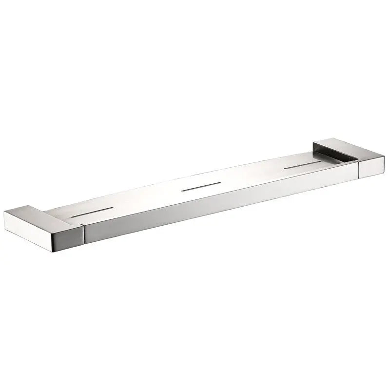 CERAM COSMETIC METAL SHELF CHROME & COLOURED FIL Kitchen Bathroom