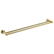 OTUS DOUBLE TOWEL RAIL 750MM CHROME & COLOURED FIL Kitchen Bathroom