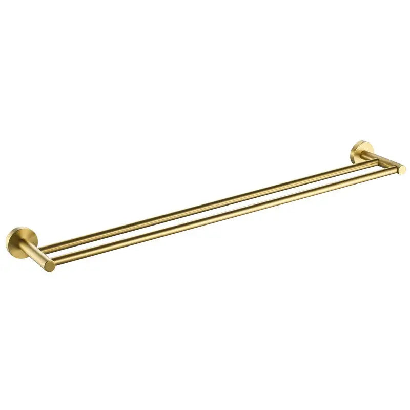 OTUS DOUBLE TOWEL RAIL 750MM CHROME & COLOURED FIL Kitchen Bathroom