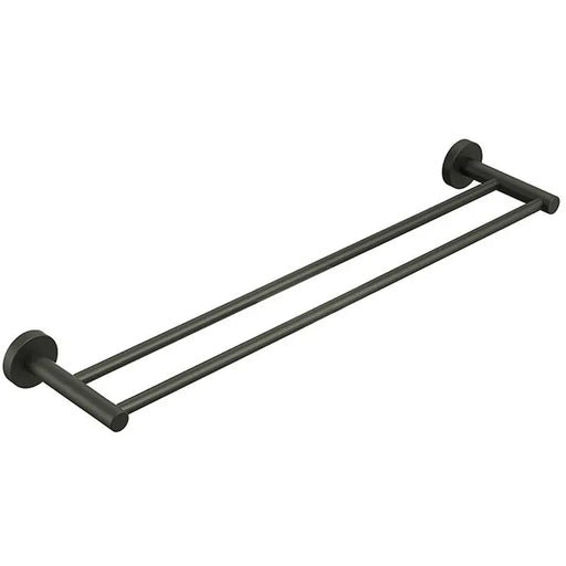 OTUS DOUBLE TOWEL RAIL 750MM CHROME & COLOURED FIL Kitchen Bathroom