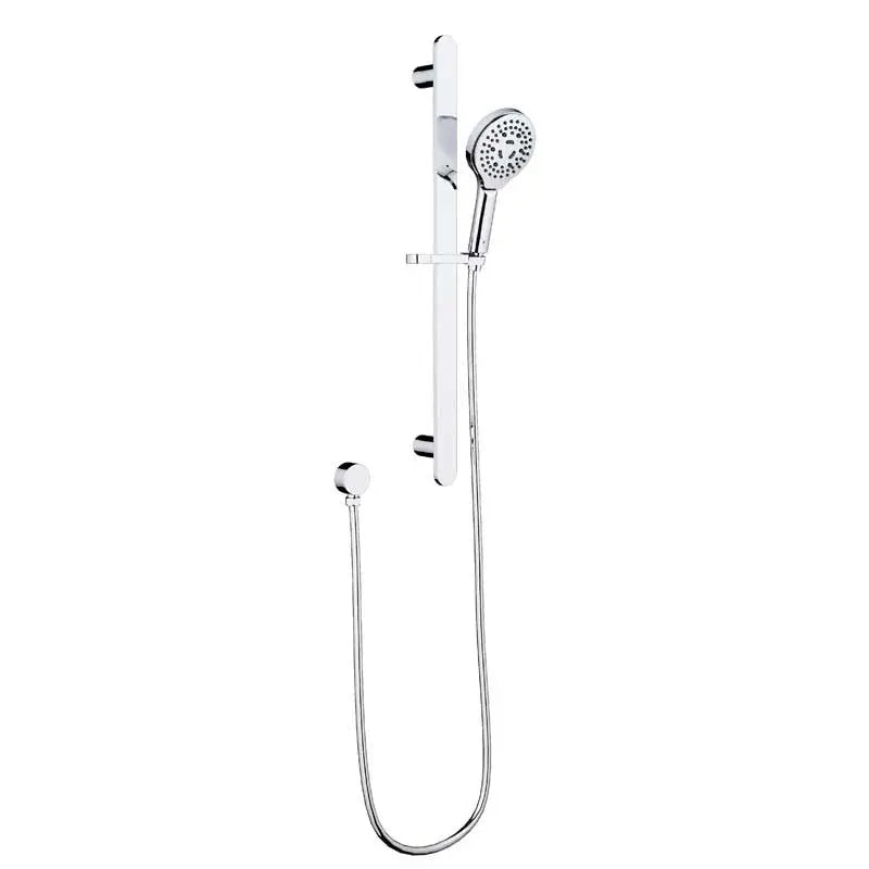 KARA SLIDING SHOWER RAIL WITH HAND SHOWER CHROME / MATTE BLACK FIL Kitchen Bathroom