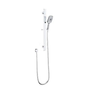 SETO SLIDING SHOWER RAIL WITH HAND SHOWER CHROME / MATTE BLACK FIL Kitchen Bathroom