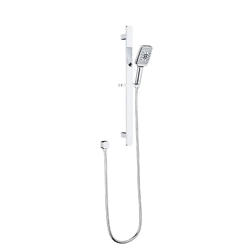 SETO SLIDING SHOWER RAIL WITH HAND SHOWER CHROME / MATTE BLACK FIL Kitchen Bathroom