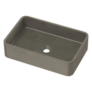 ALE CONCRETE COUNTERTOP BASIN RECTANGLE DARK GREY FIL Kitchen Bathroom