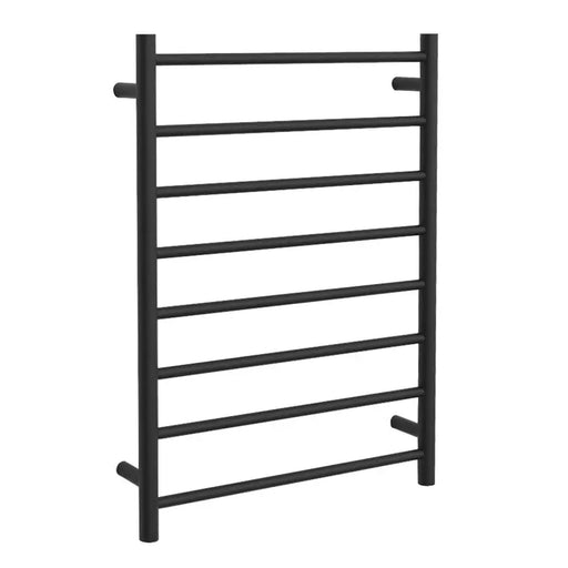 HEATED TOWEL RAIL MATTE BLACK FIL Kitchen Bathroom