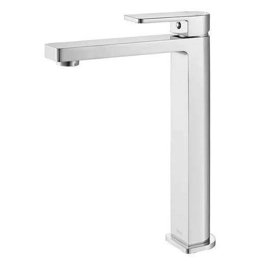 FLORES HIGH BASIN MIXER CHROME/MATTE BLACK FIL Kitchen Bathroom