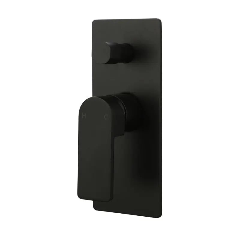 FLORES WALL MIXER WITH DIVERTER CHROME AND COLOURED FIL Kitchen Bathroom