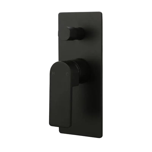 FLORES WALL MIXER WITH DIVERTER CHROME AND COLOURED FIL Kitchen Bathroom