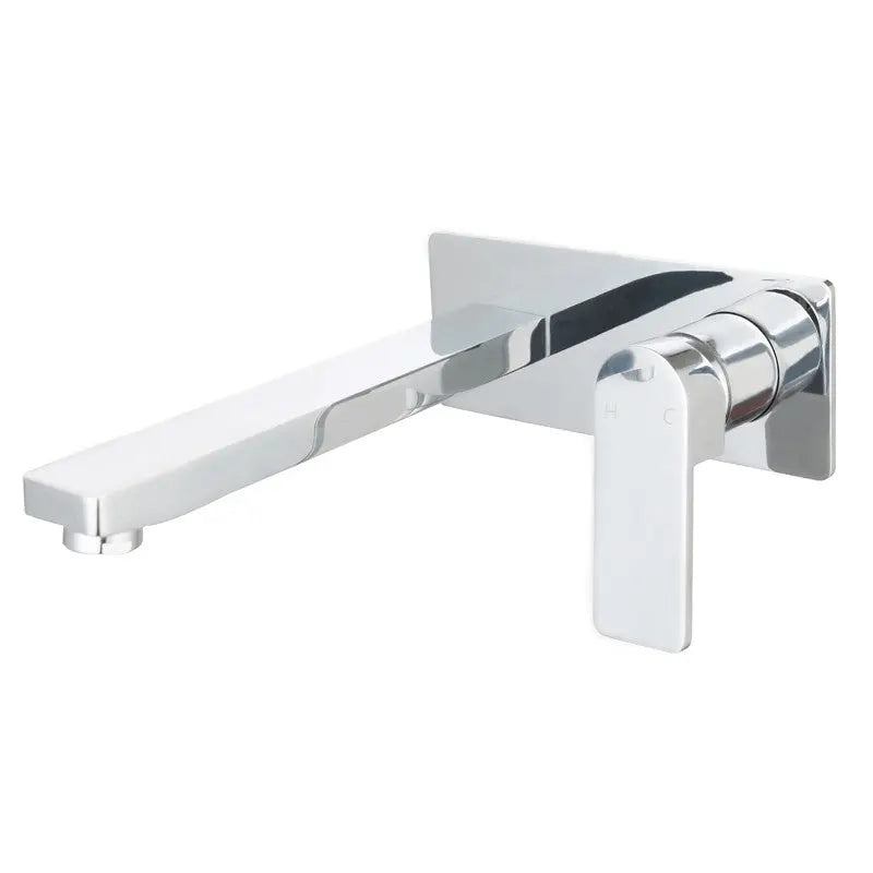 FLORES WALL BASIN/BATH MIXER CHROME AND COLOURED FIL Kitchen Bathroom