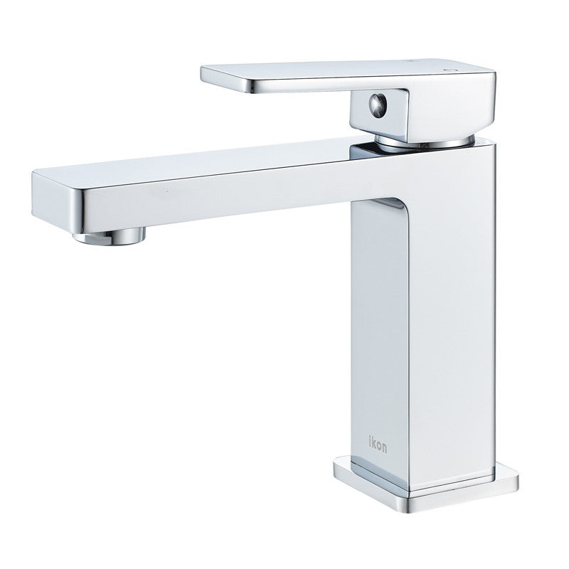 CERAM BASIN MIXER CHROME/MATTE BLACK