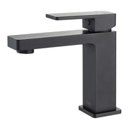 CERAM BASIN MIXER CHROME/MATTE BLACK FIL Kitchen Bathroom