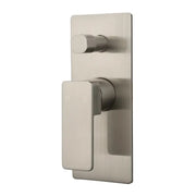 CERAM WALL MIXER WITH DIVERTER CHROME AND COLOURED FIL Kitchen Bathroom
