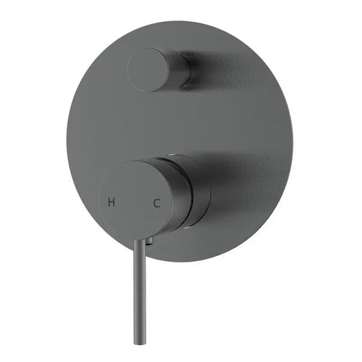HALI WALL MIXER WITH DIVERTER CHROME AND COLOURED FIL Kitchen Bathroom