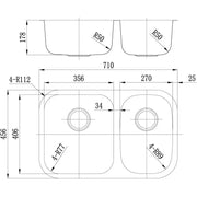 OTUS 1 & 3/4 KITCHEN SINK FIL Kitchen Bathroom