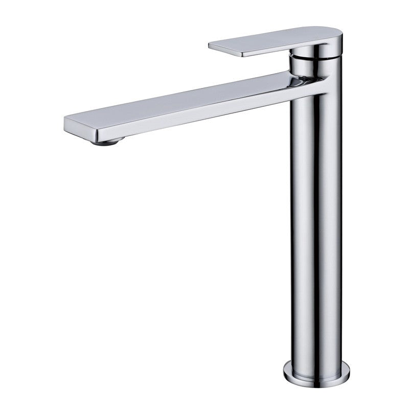 RUKI HIGH RISE BASIN MIXER CHROME AND COLOURED