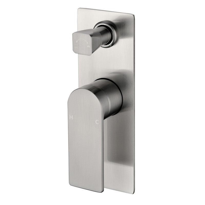 RUKI WALL MIXER WITH DIVERTER CHROME AND COLOURED