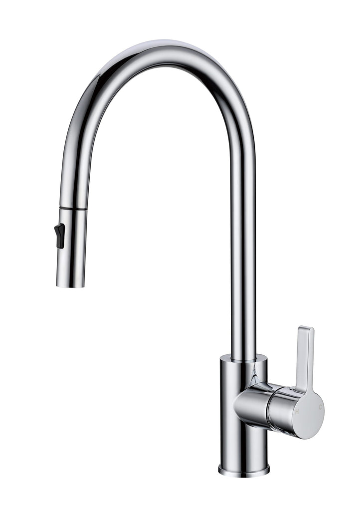 OTUS PULL OUT SINK MIXER CHROME AND COLOURED