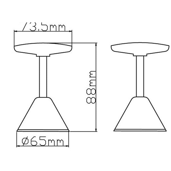 WALL TOP ASSEMBLIES CHROME