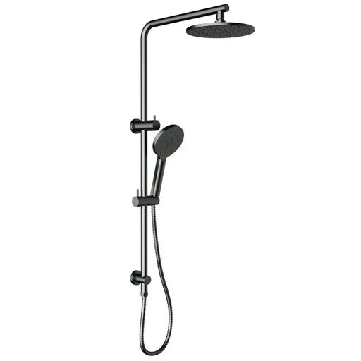 CORA ROUND MULTI FUNCTION SHOWER SET CHROME & COLOURED FIL Kitchen Bathroom
