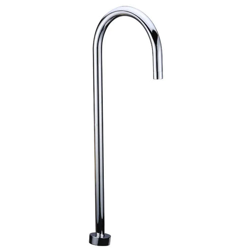 YALE ROUND FLOOR-MOUNTED BATH SPOUT CHROME AND COLOURED FIL Kitchen Bathroom