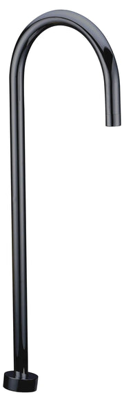 YALE ROUND FLOOR-MOUNTED BATH SPOUT CHROME AND COLOURED FIL Kitchen Bathroom