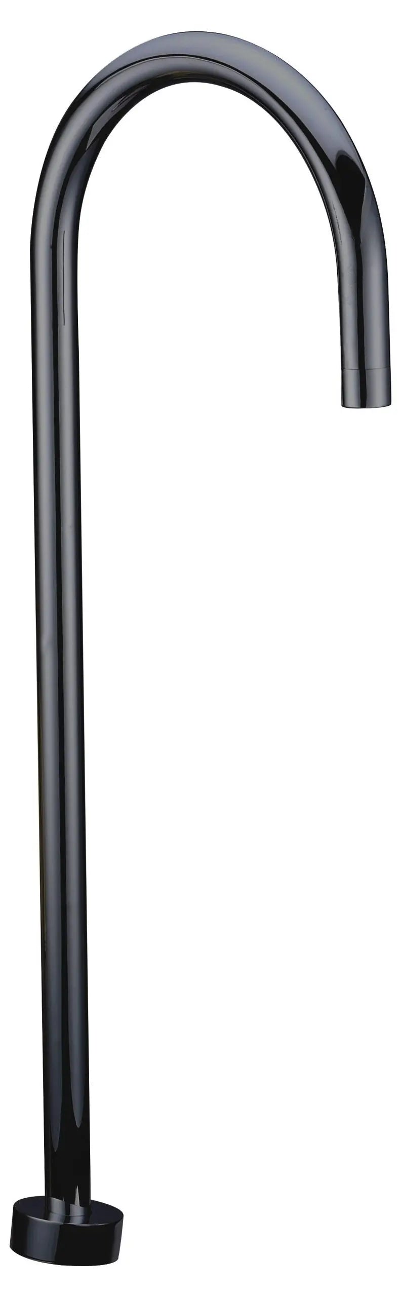 YALE ROUND FLOOR-MOUNTED BATH SPOUT CHROME AND COLOURED FIL Kitchen Bathroom