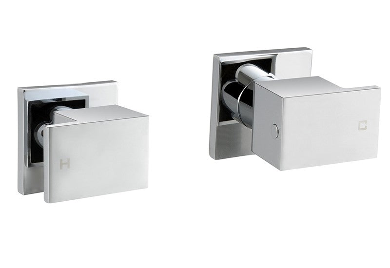 SQUARE WALL TOP ASSEMBLIES CHROME