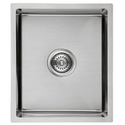 NEW CORA ABOVE/UNDERMOUNT SINGLE KITCHEN SINK STAINLESS STEEL FIL Kitchen Bathroom