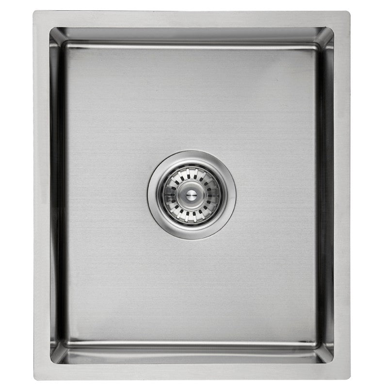 NEW CORA ABOVE/UNDERMOUNT SINGLE KITCHEN SINK STAINLESS STEEL