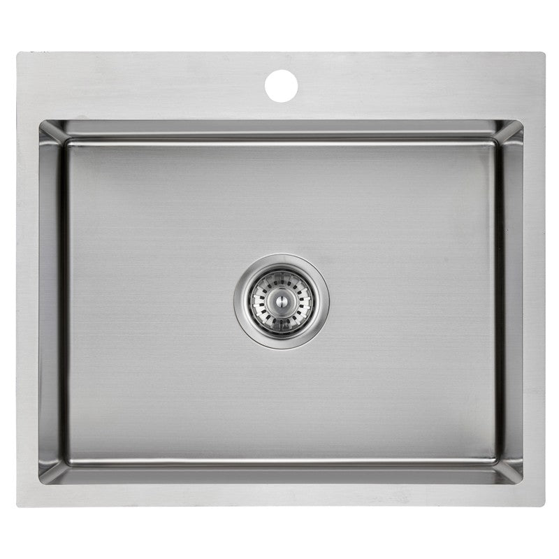 EDEN ABOVE/UNDERMOUNT SINGLE KITCHEN SINK STAINLESS STEEL