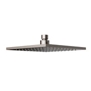 EDEN SQUARE BRASS SHOWER HEAD 200MM CHROME & COLOURED FIL Kitchen Bathroom