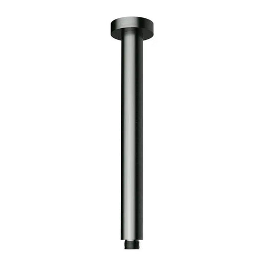 ROUND VERTICAL SHOWER ARM 300MM CHROME & COLOURED FIL Kitchen Bathroom