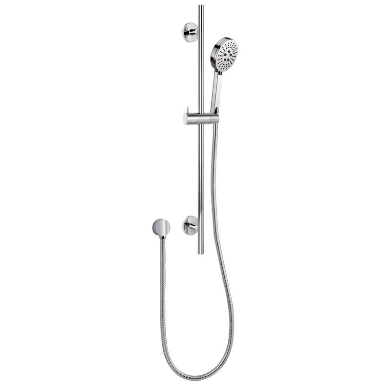 OTUS SLIDING SHOWER RAIL WITH HAND SHOWER CHROME / MATTE BLACK