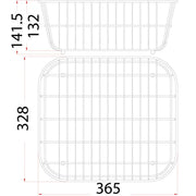BASKET STAINLESS STEEL FIL Kitchen Bathroom
