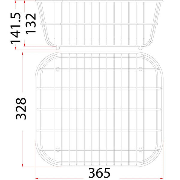 BASKET STAINLESS STEEL