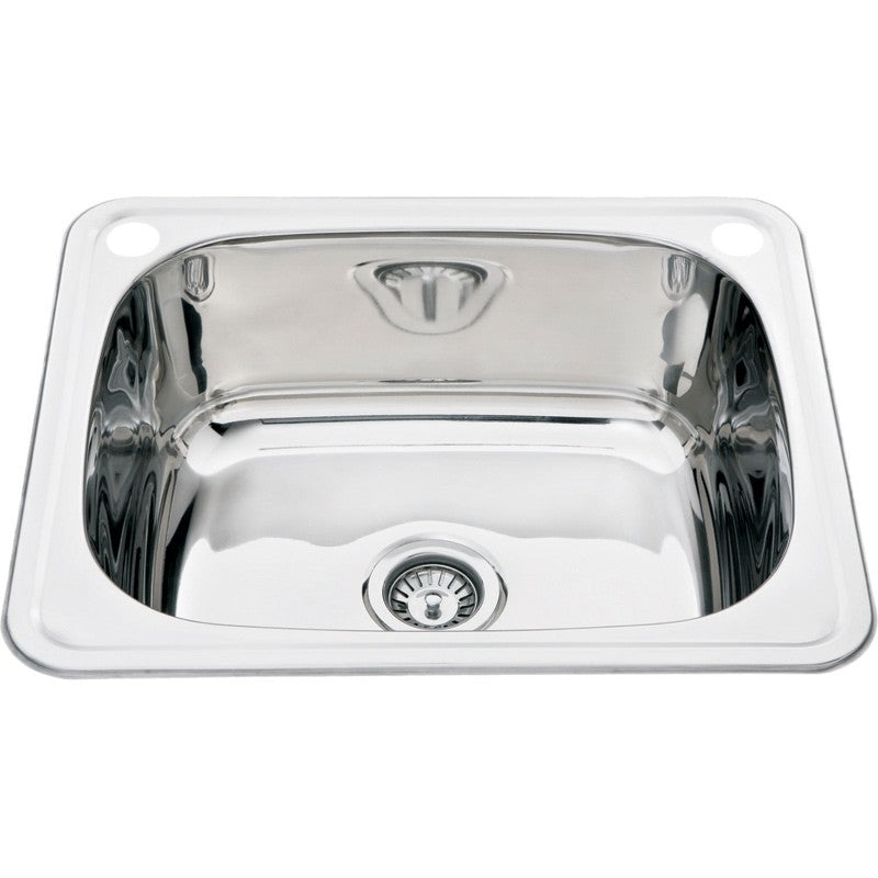 EDEN 45L SINGLE LAUNDRY SINK STAINLESS STEEL