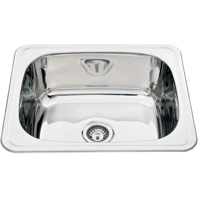 EDEN 45L SINGLE LAUNDRY SINK STAINLESS STEEL