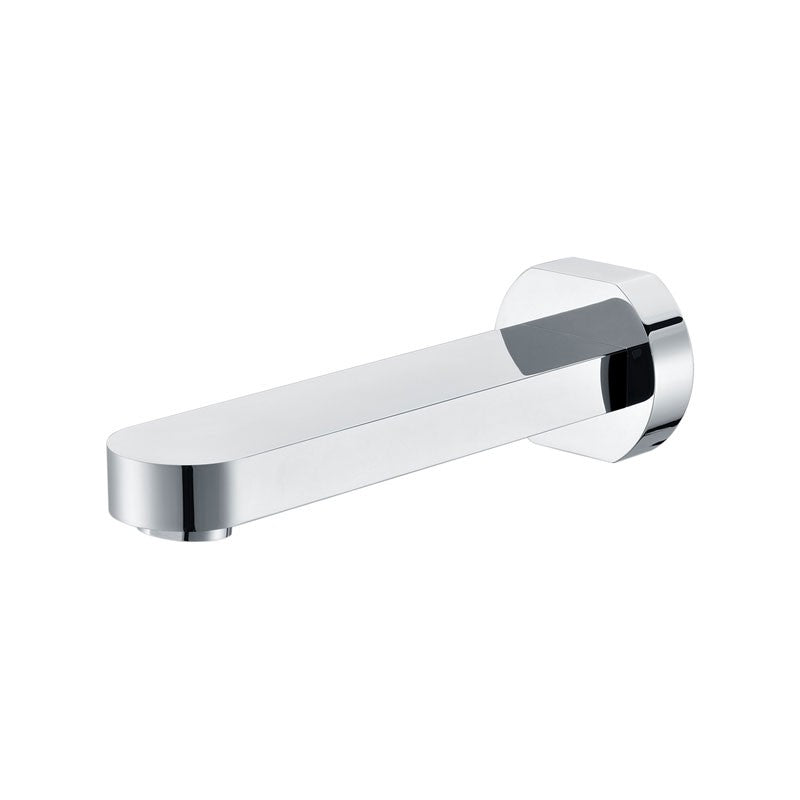 YALE BATH SPOUT 185MM CHROME