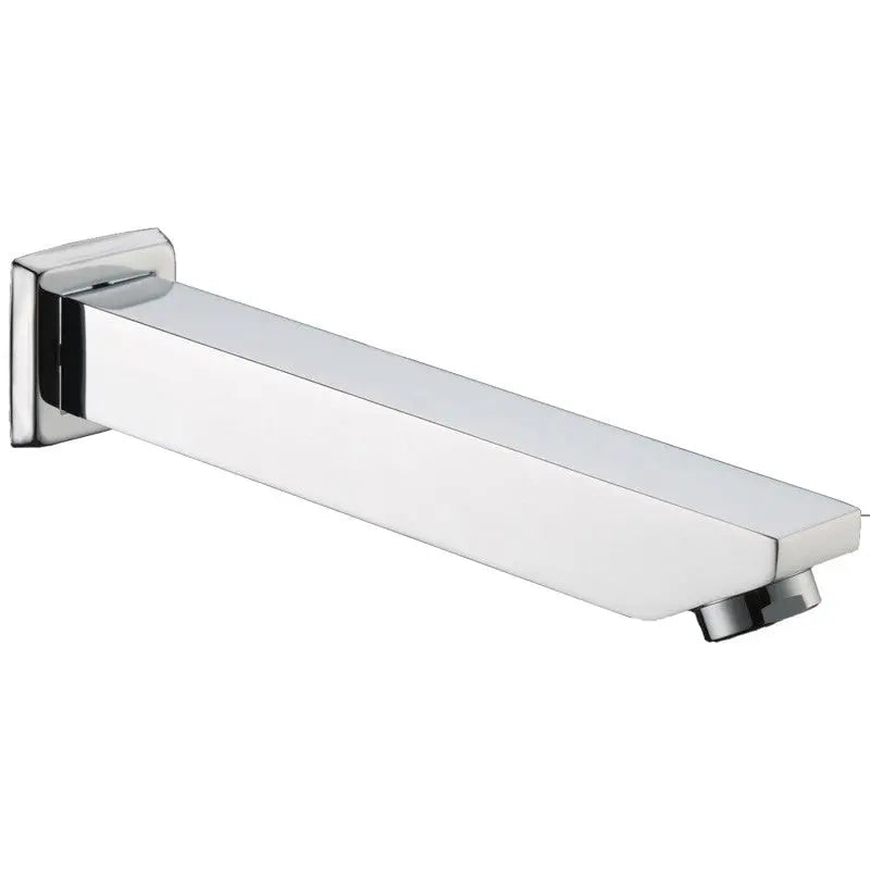 YALE SQUARE BATH SPOUT 200MM CHROME FIL Kitchen Bathroom