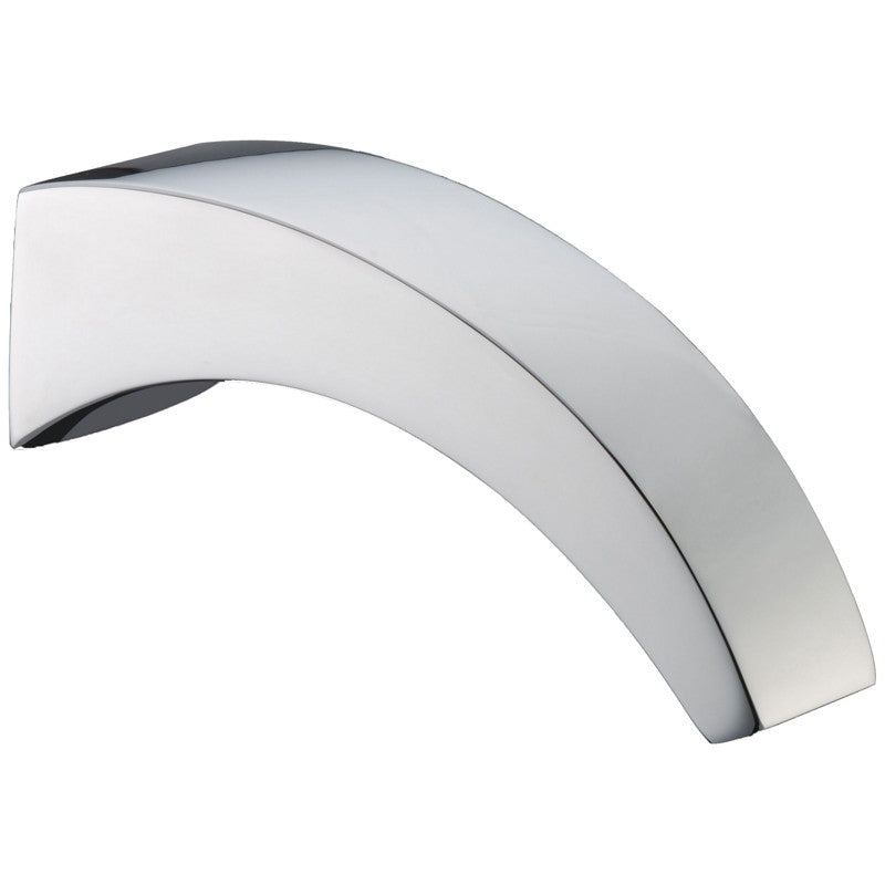 YALE SQUARE CRESCENT SHAPED BATH SPOUT CHROME